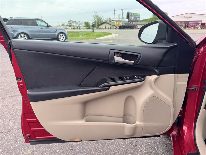 2012 Barcelona Red Metallic Toyota Camry LE FWD Sedan