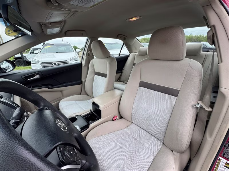 2012 Barcelona Red Metallic Toyota Camry LE FWD Sedan