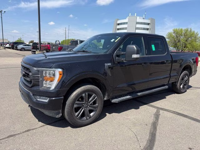 2023 Agate Black Metallic Ford F-150 XLT 4X4 Truck