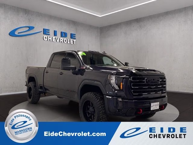 2024 Titanium Rush Metallic GMC Sierra 2500HD AT4 4X4 Truck