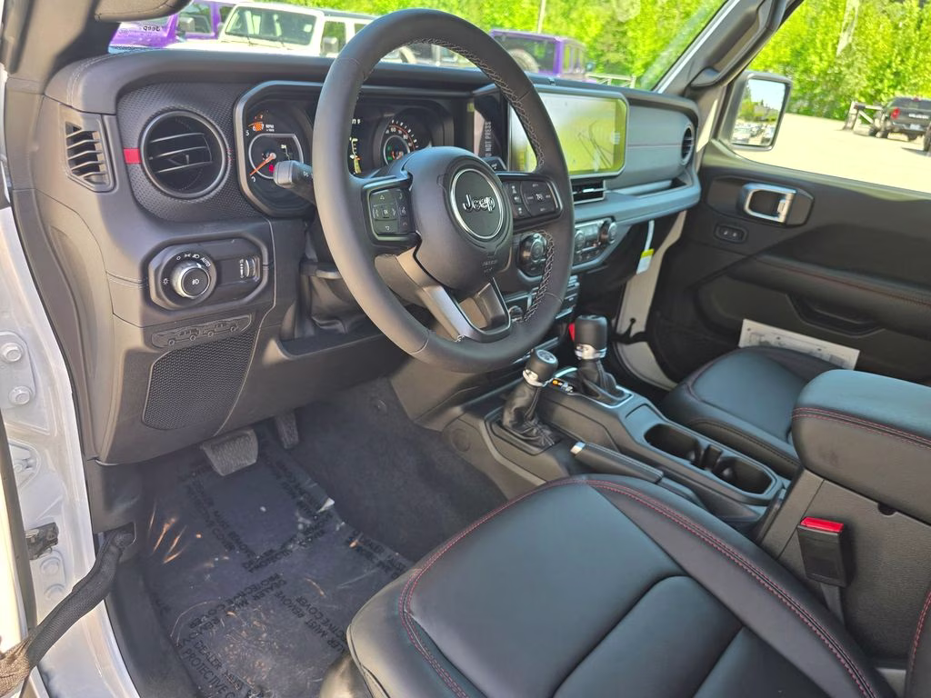 2026 Bright White Clearcoat Jeep Wrangler Rubicon X 4X4 SUV