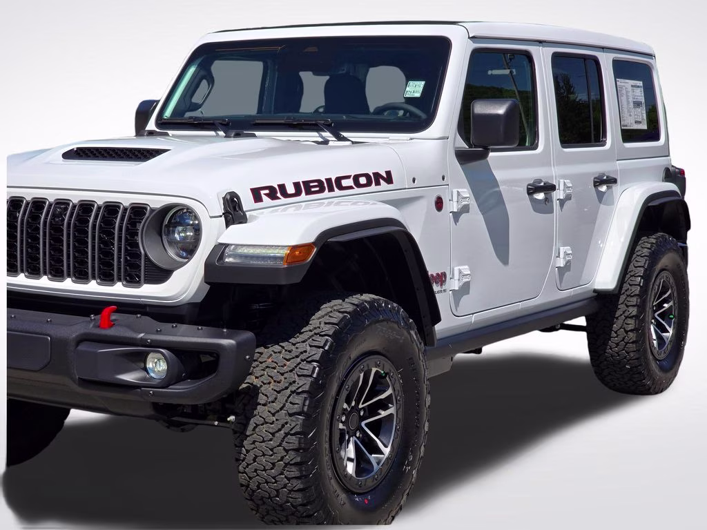 2026 Bright White Clearcoat Jeep Wrangler Rubicon X 4X4 SUV