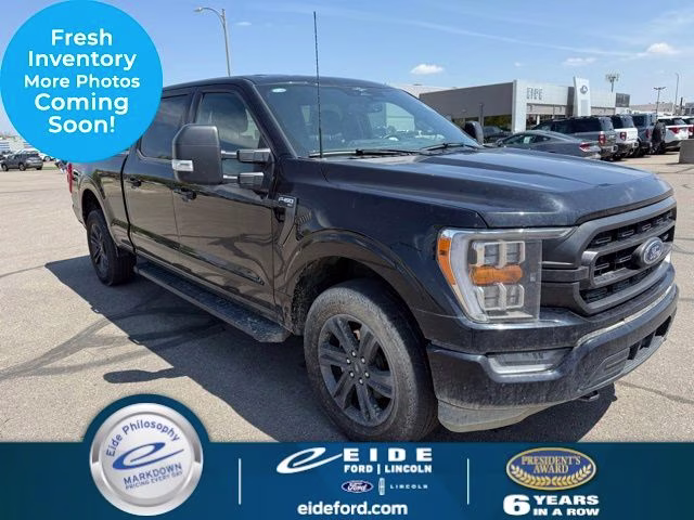 2023 Agate Black Metallic Ford F-150 XLT 4X4 Truck