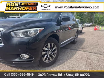 2013 Black Obsidian INFINITI JX35 Base AWD SUV