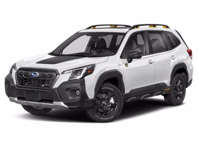 2023 Crystal White Pearl Subaru Forester Wilderness AWD SUV
