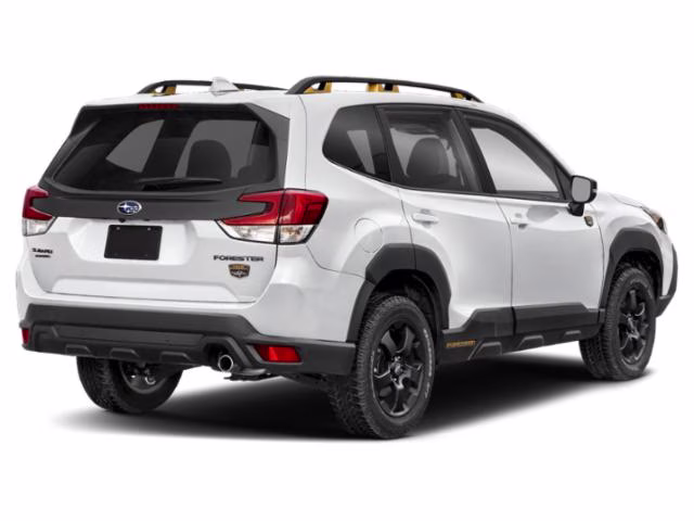 2023 Crystal White Pearl Subaru Forester Wilderness AWD SUV