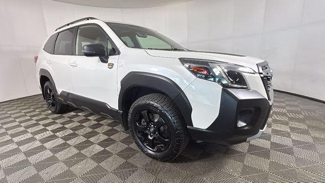 2023 Crystal White Pearl Subaru Forester Wilderness AWD SUV