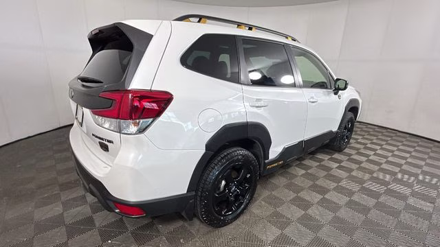 2023 Crystal White Pearl Subaru Forester Wilderness AWD SUV