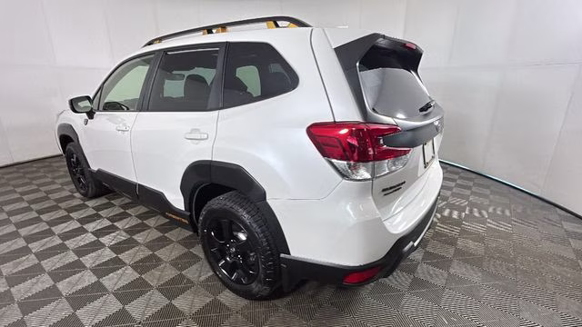 2023 Crystal White Pearl Subaru Forester Wilderness AWD SUV
