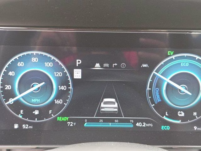 2025 Abyss Black Hyundai Elantra Hybrid Limited FWD Sedan