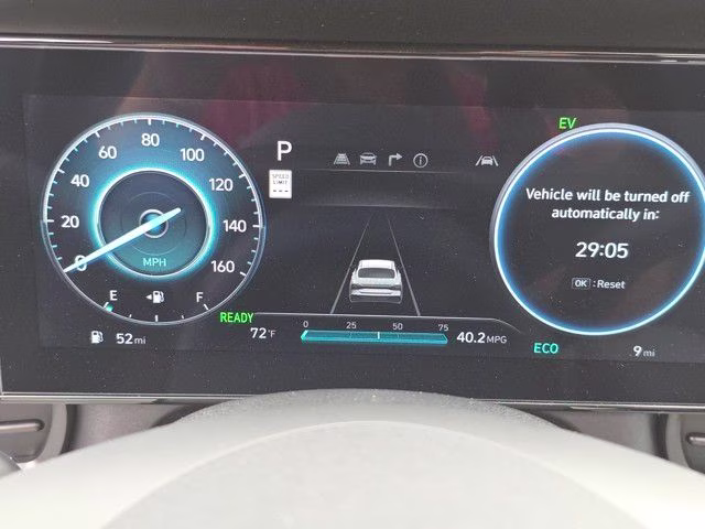 2025 Abyss Black Hyundai Elantra Hybrid Limited FWD Sedan