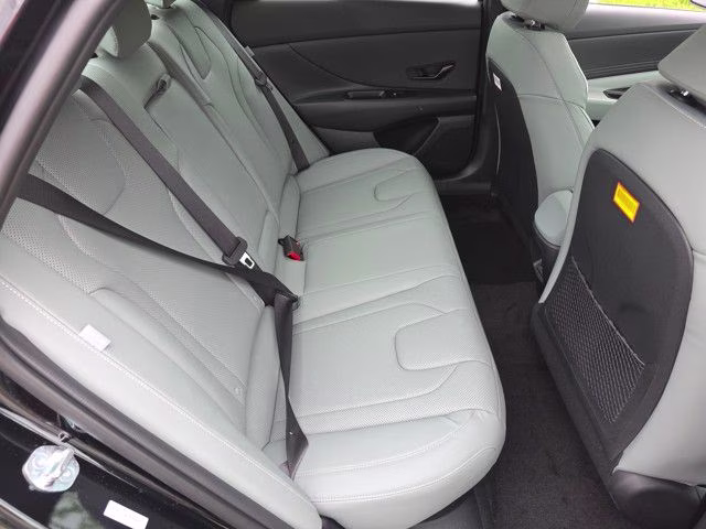 2025 Abyss Black Hyundai Elantra Hybrid Limited FWD Sedan