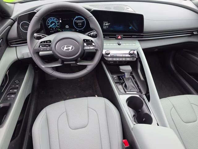 2025 Abyss Black Hyundai Elantra Hybrid Limited FWD Sedan