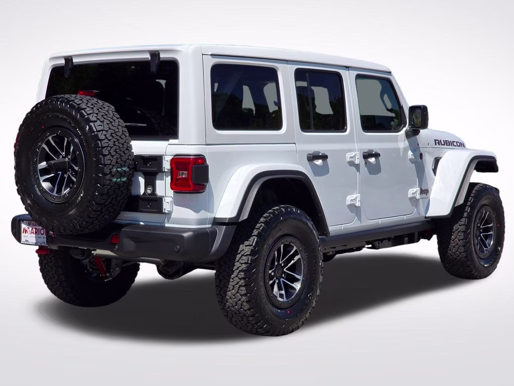2026 Bright White Clearcoat Jeep Wrangler Rubicon X 4X4 SUV