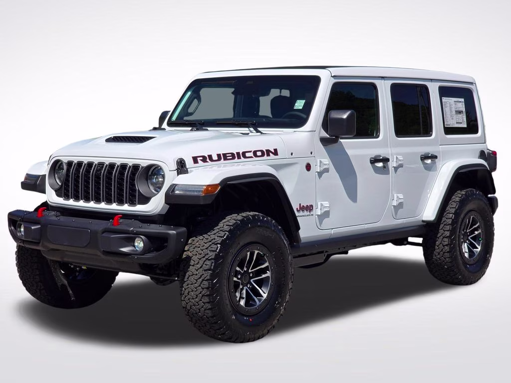 2026 Bright White Clearcoat Jeep Wrangler Rubicon X 4X4 SUV