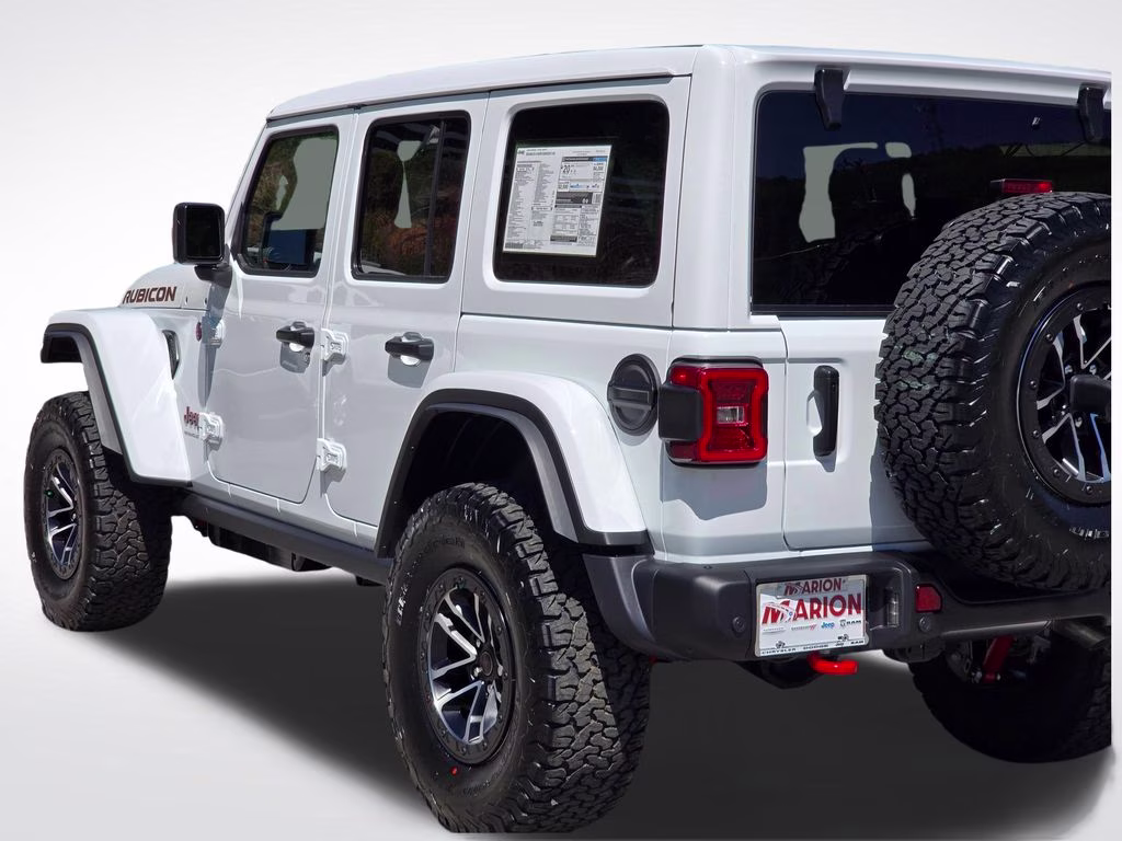 2026 Bright White Clearcoat Jeep Wrangler Rubicon X 4X4 SUV