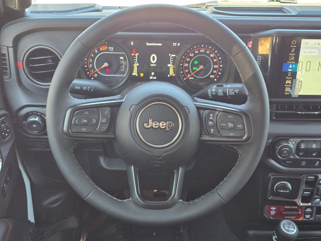 2026 Bright White Clearcoat Jeep Wrangler Rubicon X 4X4 SUV