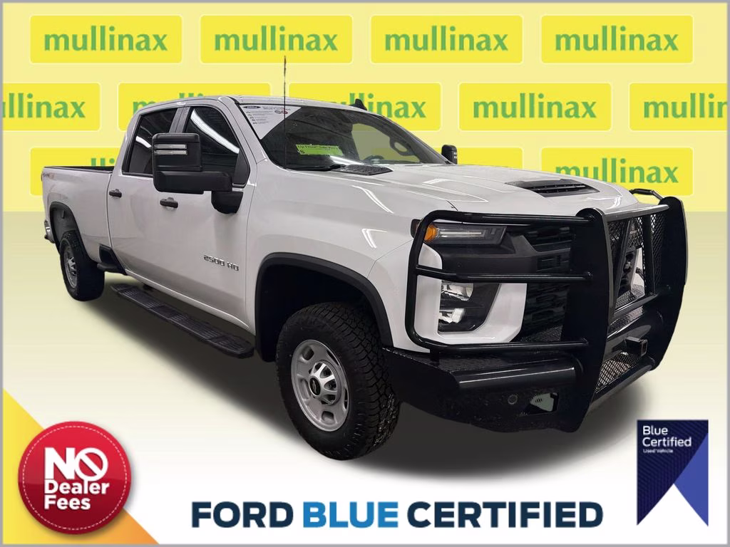 2022 Summit White Chevrolet Silverado 2500HD Work Truck 4X4 Truck