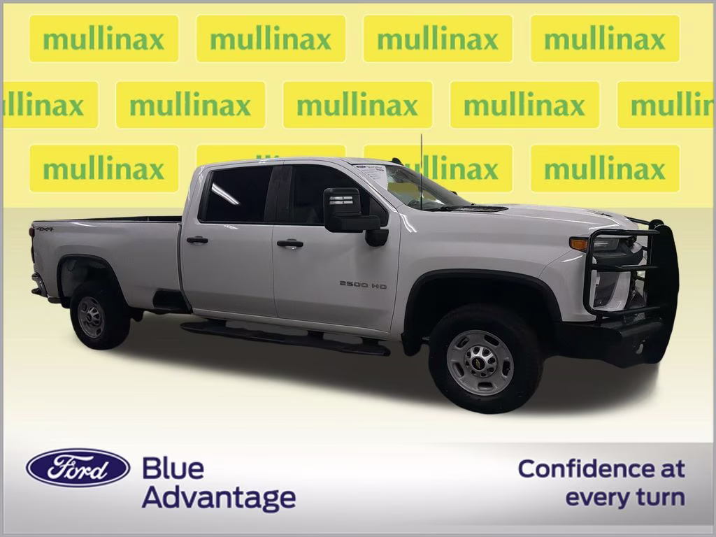 2022 Summit White Chevrolet Silverado 2500HD Work Truck 4X4 Truck
