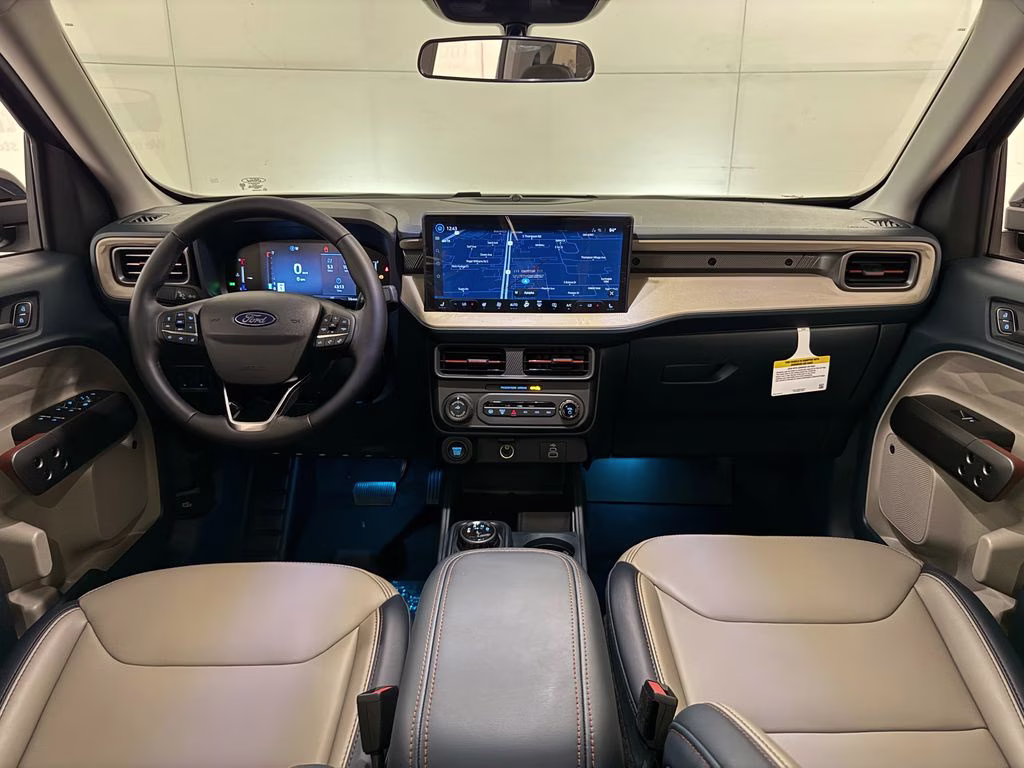 2026 Azure Gray Metallic Tri-Coat Ford Maverick Lariat AWD Truck