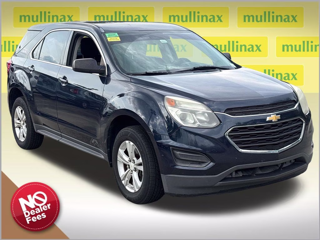 2017 Blue Velvet Metallic Chevrolet Equinox LS FWD SUV