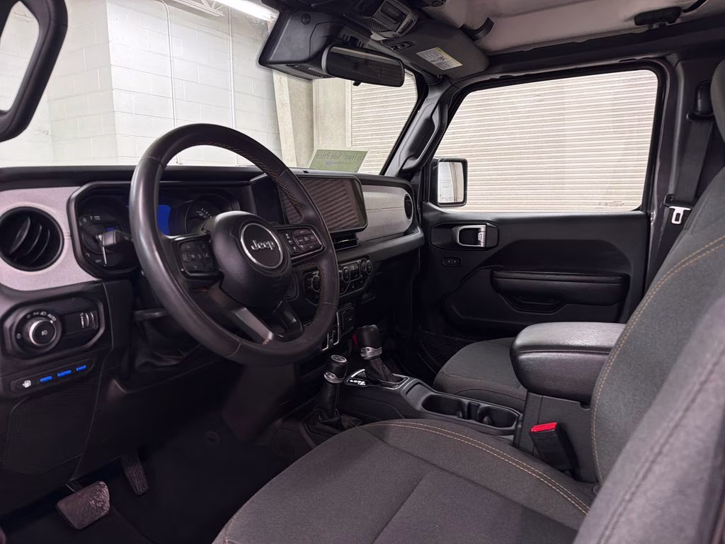 2024 Granite Crystal Metallic Clearcoat Jeep Wrangler Sport S 4xe 4X4 SUV