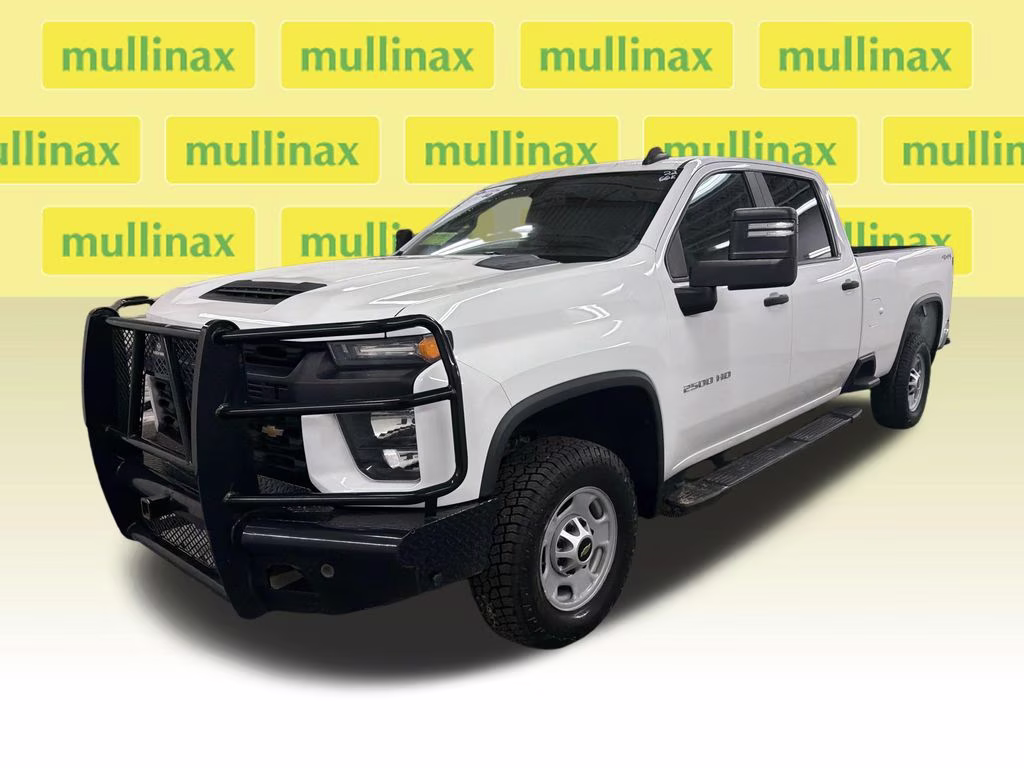 2022 Summit White Chevrolet Silverado 2500HD Work Truck 4X4 Truck