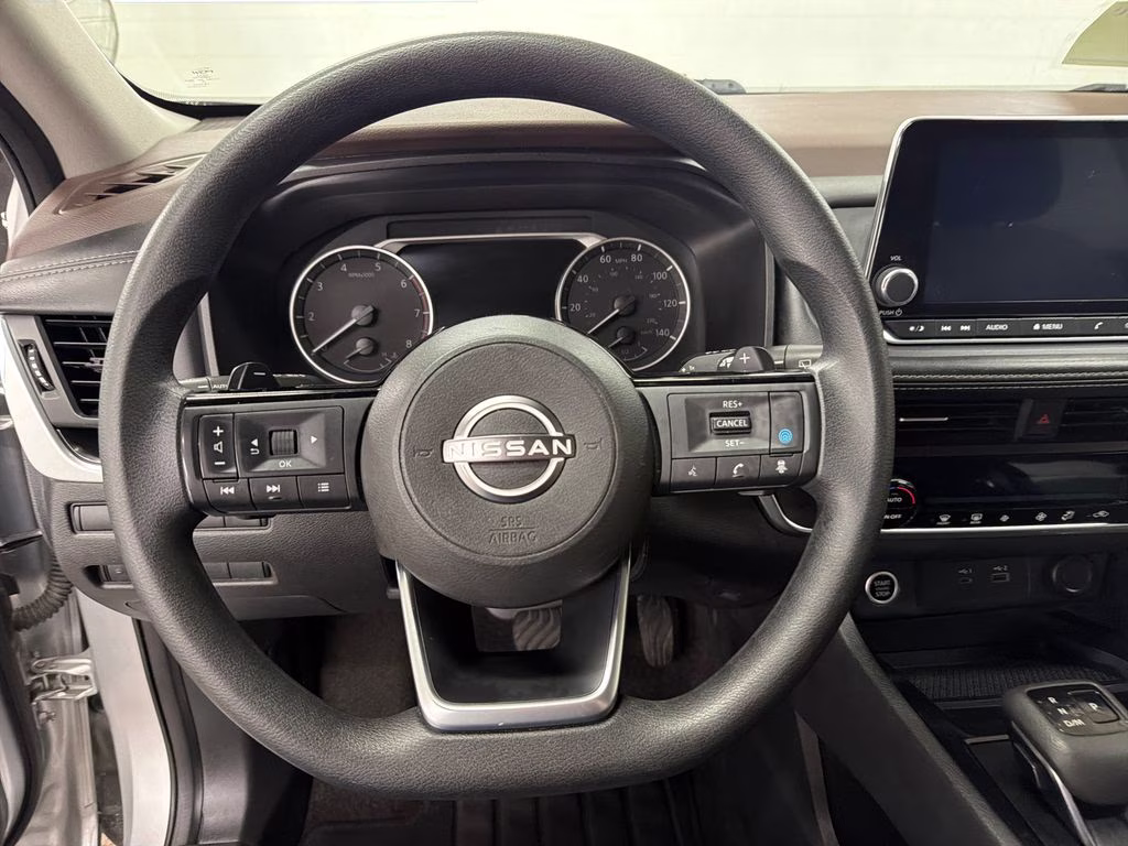 2023 Brilliant Silver Metallic Nissan Rogue SV FWD SUV