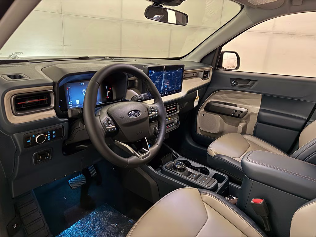 2026 Azure Gray Metallic Tri-Coat Ford Maverick Lariat AWD Truck