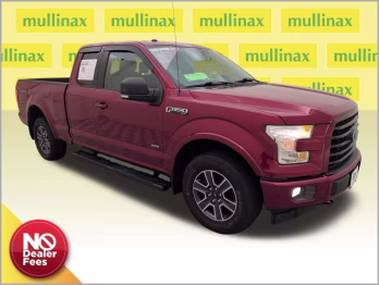 2017 Ruby Red Metallic Ford F-150 XLT 4X4 Truck