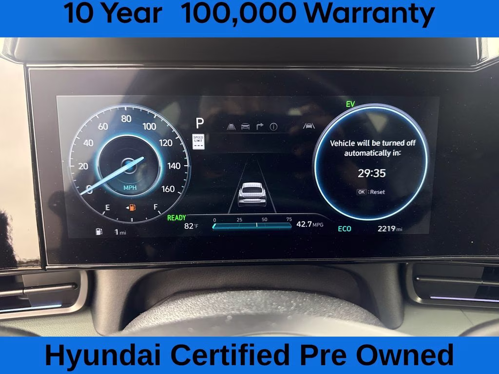2025 Abyss Black Hyundai Elantra Hybrid Limited FWD Sedan