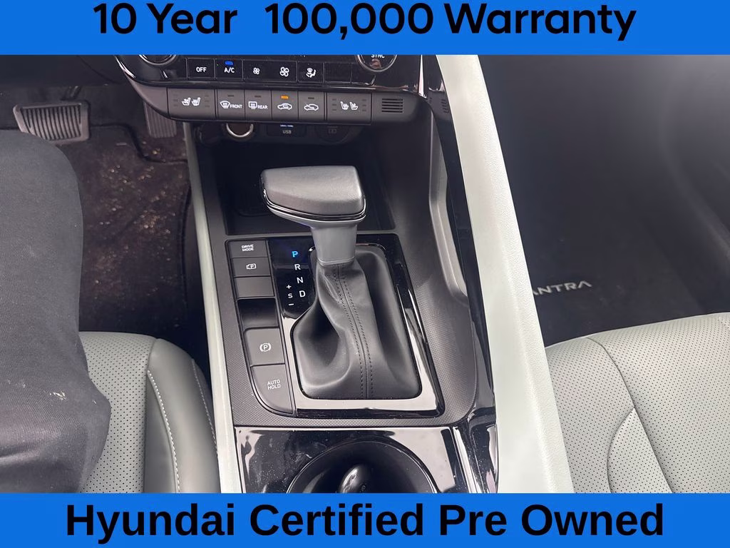 2025 Abyss Black Hyundai Elantra Hybrid Limited FWD Sedan