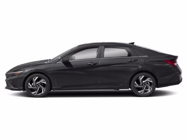 2025 Abyss Black Hyundai Elantra Hybrid Limited FWD Sedan