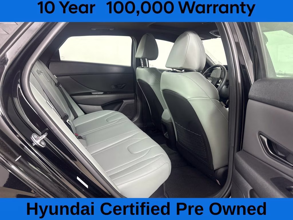 2025 Abyss Black Hyundai Elantra Hybrid Limited FWD Sedan