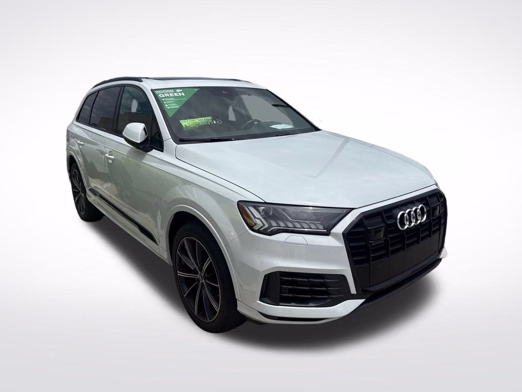 2024 Glacier White Audi Q7 55 Premium Plus AWD SUV