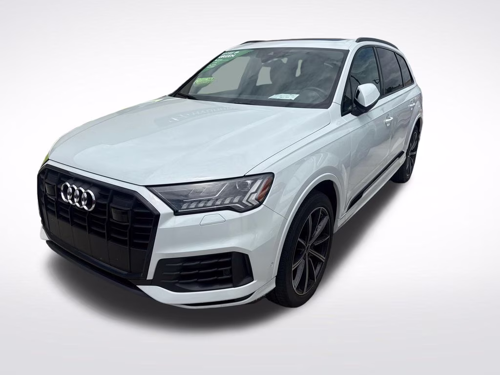 2024 Glacier White Audi Q7 55 Premium Plus AWD SUV
