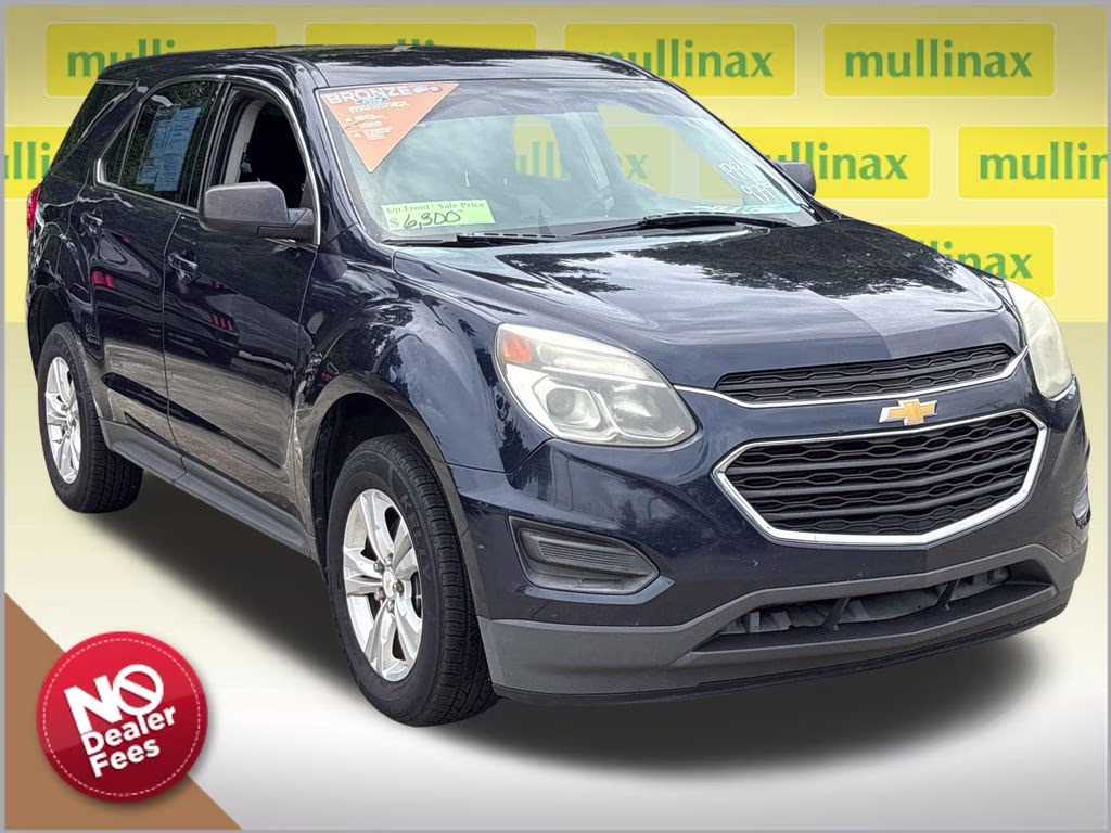 2017 Blue Velvet Metallic Chevrolet Equinox LS FWD SUV
