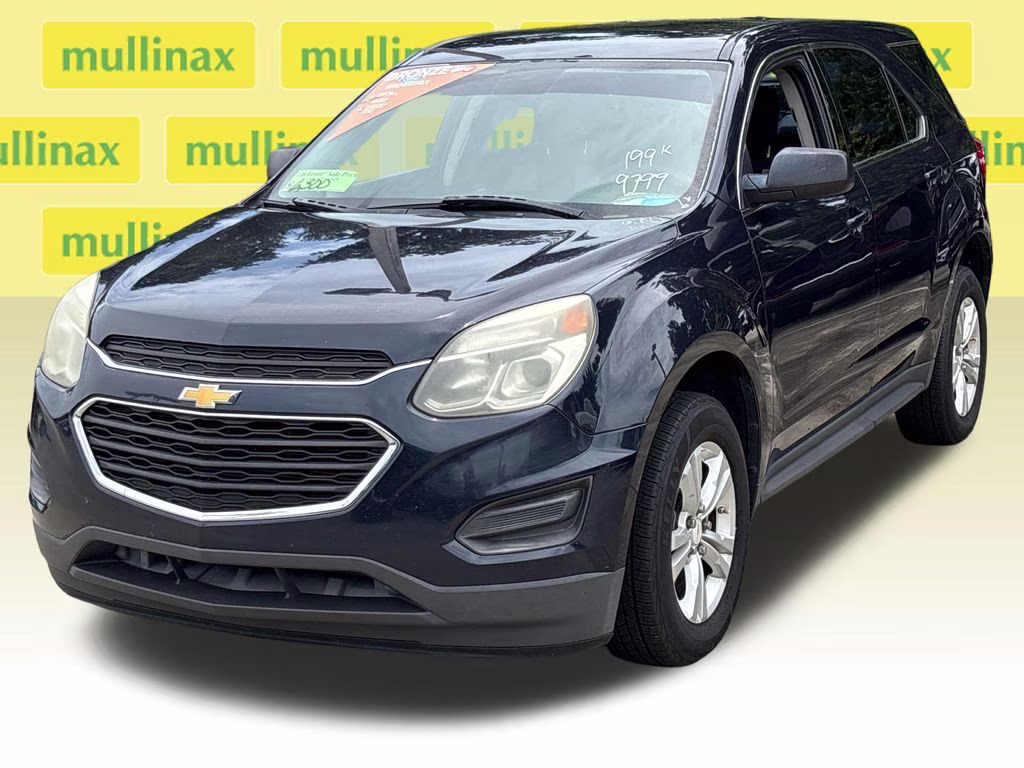 2017 Blue Velvet Metallic Chevrolet Equinox LS FWD SUV