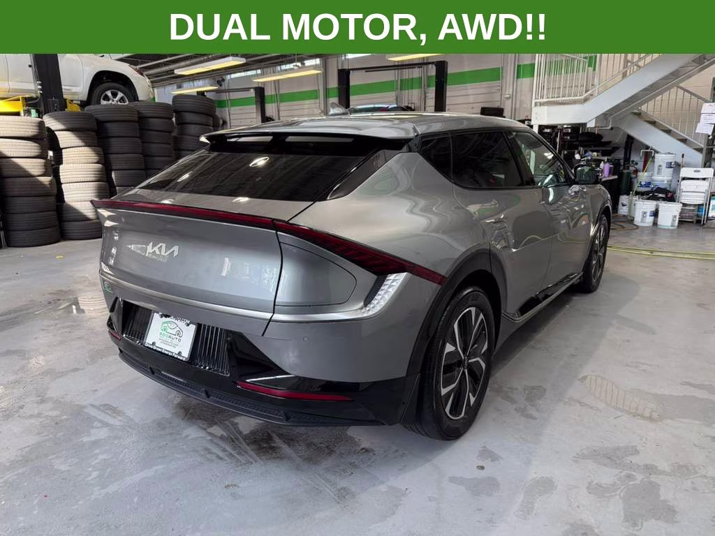 2023 Steel Gray Kia EV6 Wind AWD SUV