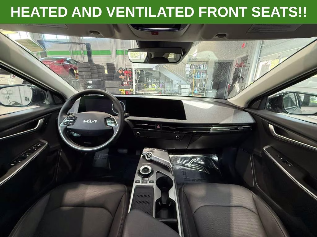 2023 Steel Gray Kia EV6 Wind AWD SUV