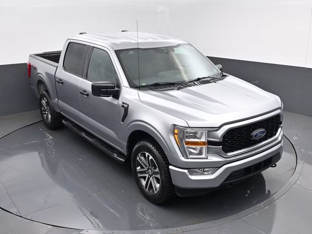 2021 Silver Ford F-150 4X4 Truck