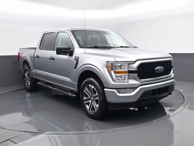 2021 Silver Ford F-150 4X4 Truck