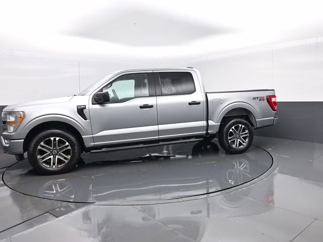 2021 Silver Ford F-150 4X4 Truck