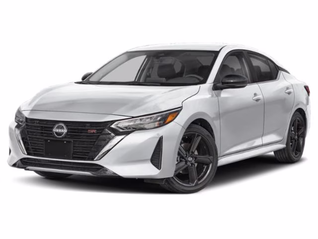 2025 Aspen White Tricoat Nissan Sentra SR FWD Sedan