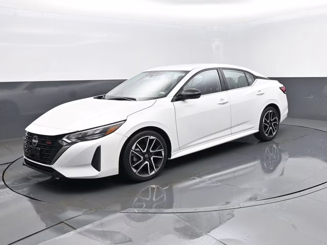 2025 Aspen White Tricoat Nissan Sentra SR FWD Sedan