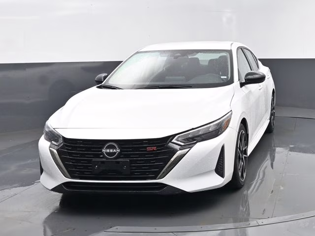 2025 Aspen White Tricoat Nissan Sentra SR FWD Sedan
