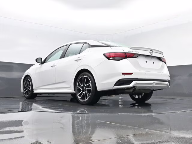 2025 Aspen White Tricoat Nissan Sentra SR FWD Sedan