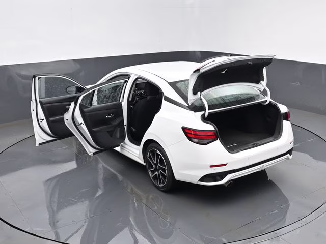 2025 Aspen White Tricoat Nissan Sentra SR FWD Sedan