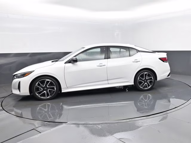 2025 Aspen White Tricoat Nissan Sentra SR FWD Sedan