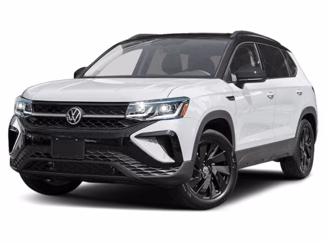 2024 Pure White Volkswagen Taos 1.5T SE AWD SUV